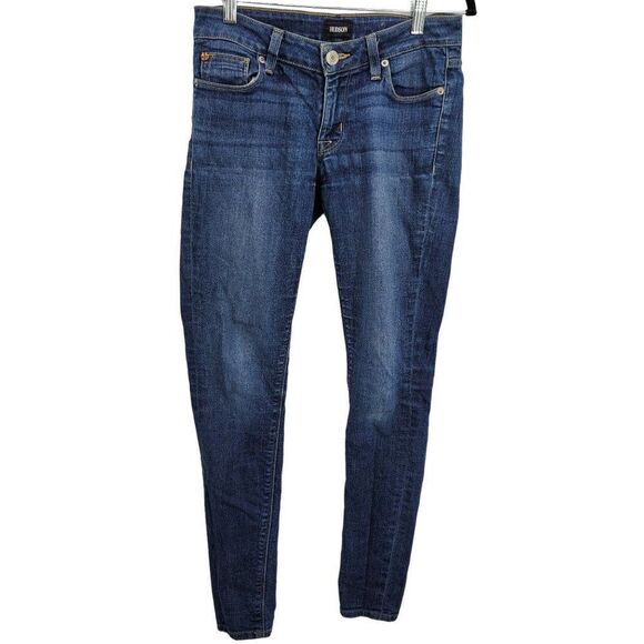 Hudson Krista Super Skinny Jeans 26 Medium Wash NW4072NA Low Rise Stretch - Picture 3 of 17
